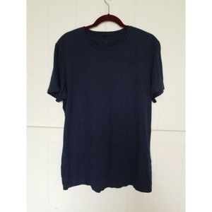 MARINE LAYER Made in USA Mens S/S T-Shirt L Navy Cotton Modal Blend